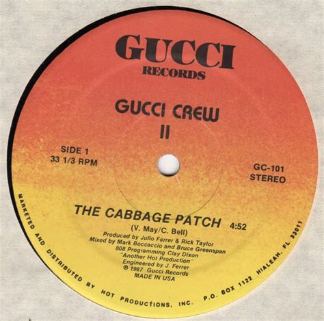 Gucci Crew II – The Cabbage Patch (1987, Yellow Labels, Vinyl 